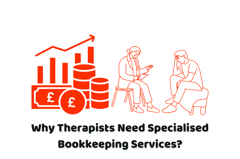 why therapists need specialised bookkeeping services